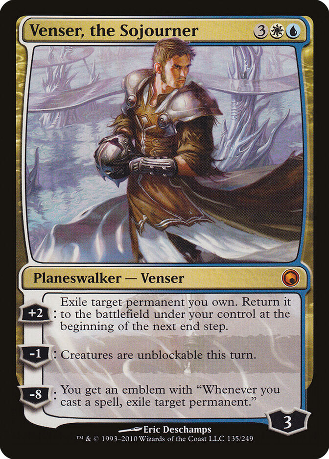 Venser, the Sojourner (135) - Scars of Mirrodin (SOM)