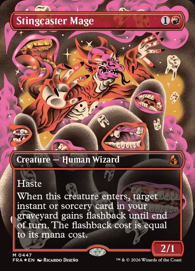 Stingcaster Mage (447) - Reality Fracture (FRA)