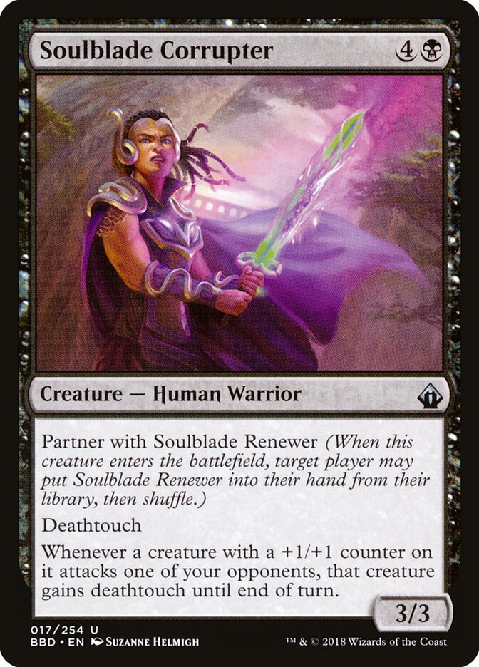 Soulblade Corrupter (17) - Battlebond (BBD)