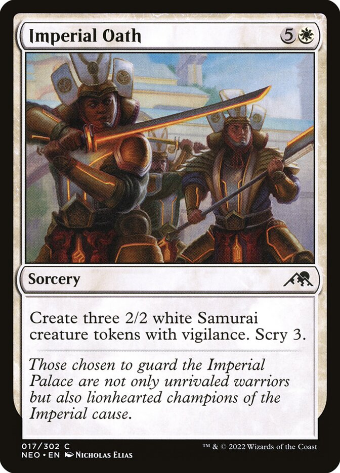 Imperial Oath (17) - Kamigawa: Neon Dynasty (NEO)