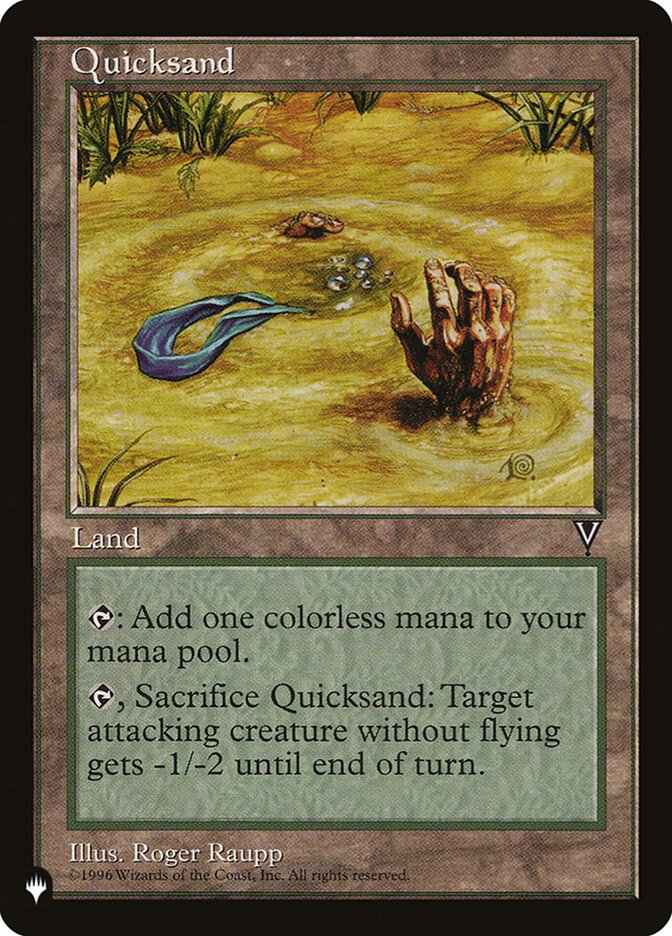 Quicksand (VIS-166) - The List (PLST)