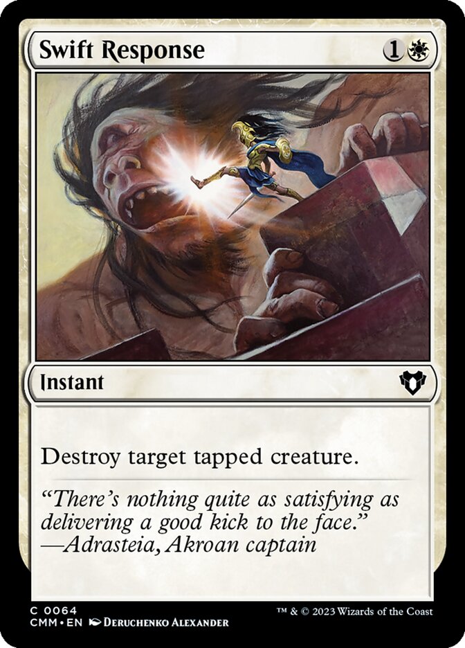 Swift Response (64) - Commander Masters (CMM)