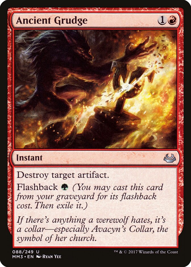 Ancient Grudge (88) - Modern Masters 2017 (MM3)