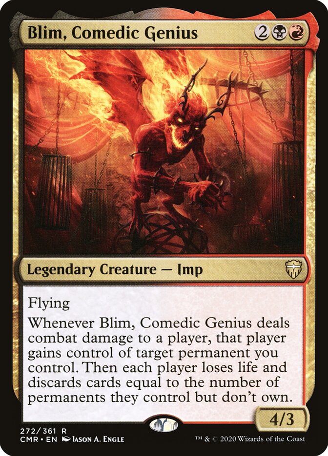 Blim, Comedic Genius (272) - Commander Legends (CMR)