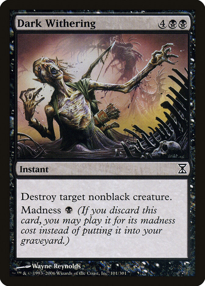 Dark Withering (101) - Time Spiral (TSP)