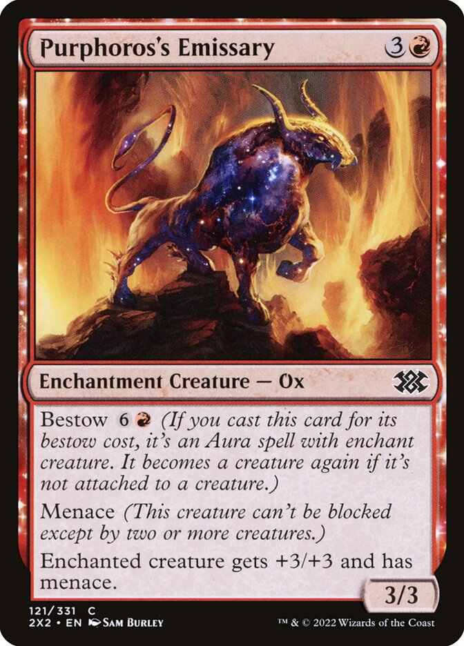 Purphoros's Emissary (121) - Double Masters 2022 (2X2)