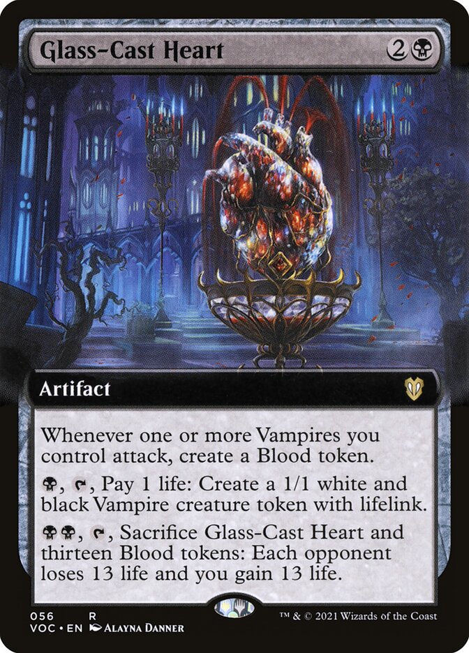 Glass-Cast Heart (56) - Crimson Vow Commander (VOC)