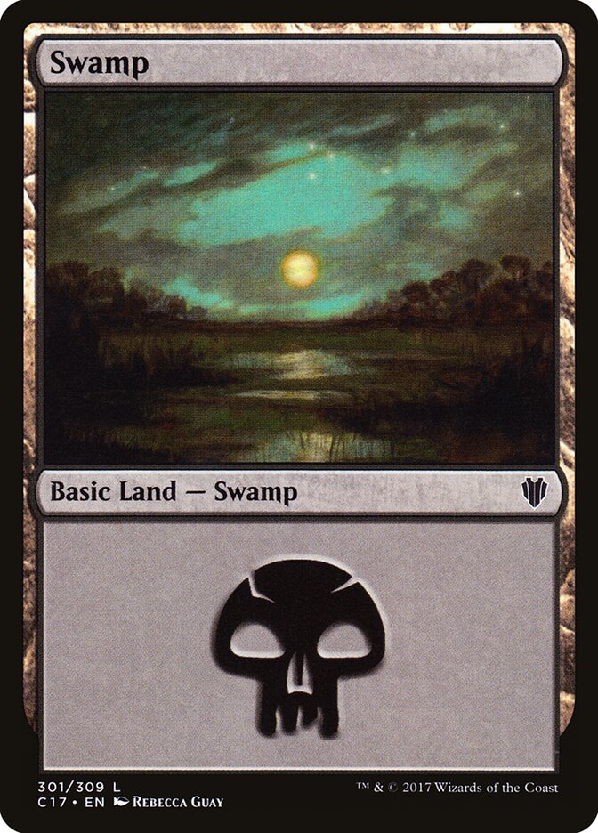 Swamp (301) - Commander 2017 (C17)