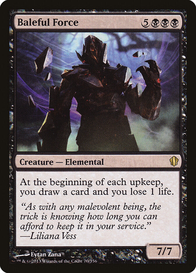 Baleful Force (70) - Commander 2013 (C13)