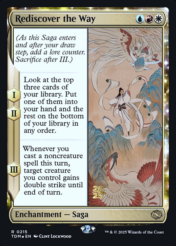 Rediscover the Way (215s) - Tarkir: Dragonstorm Promos (PTDM)