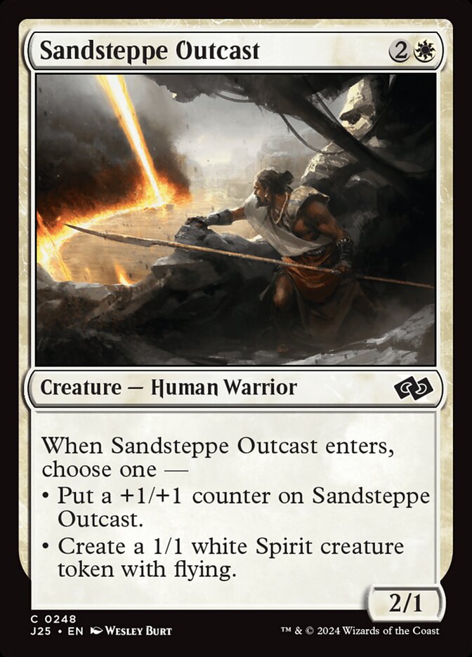Sandsteppe Outcast - Foundations Jumpstart (J25)