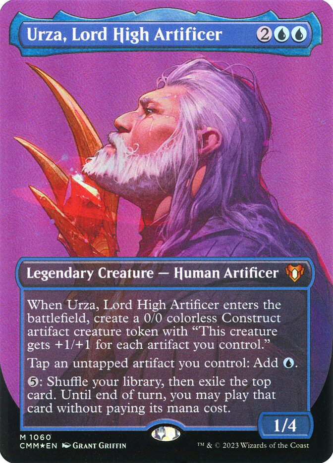 Urza, Lord High Artificer (1060) - Commander Masters (CMM)