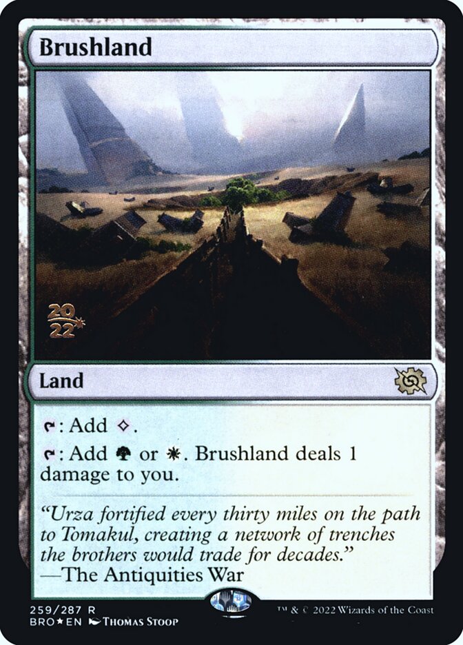 Brushland (259s) - The Brothers' War Promos (PBRO)
