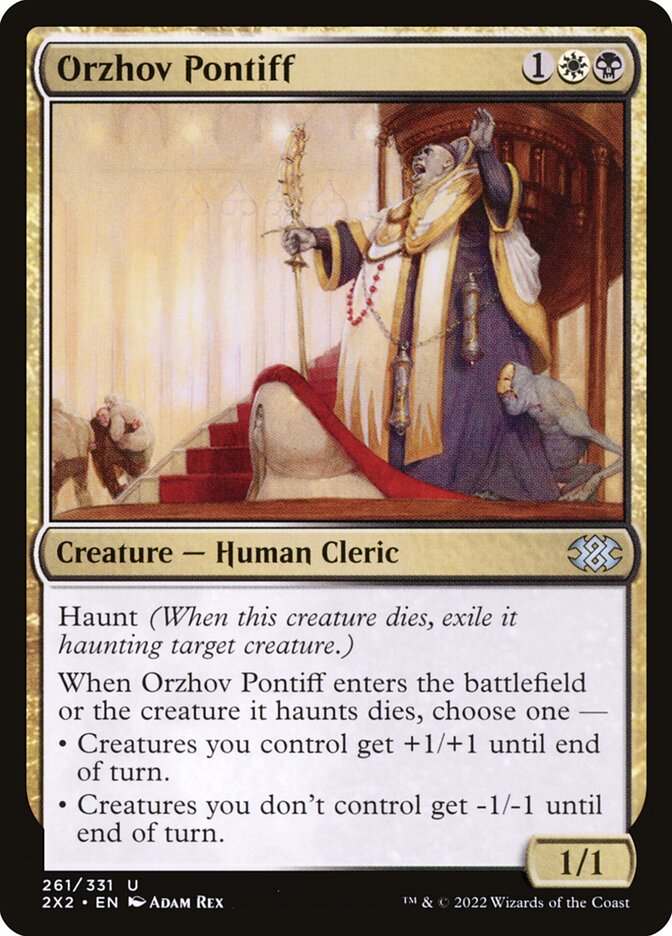 Orzhov Pontiff (261) - Double Masters 2022 (2X2)