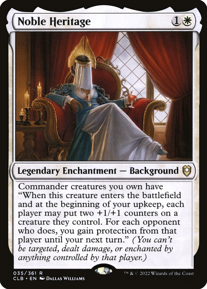 Noble Heritage (35) - Commander Legends: Battle for Baldur's Gate (CLB)