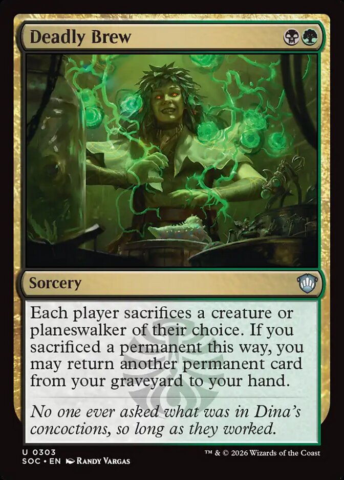 Deadly Brew (303) - Secrets of Strixhaven Commander (SOC)