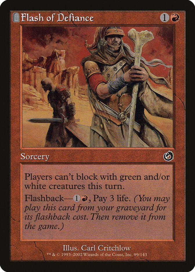 Flash of Defiance (99) - Torment (TOR)