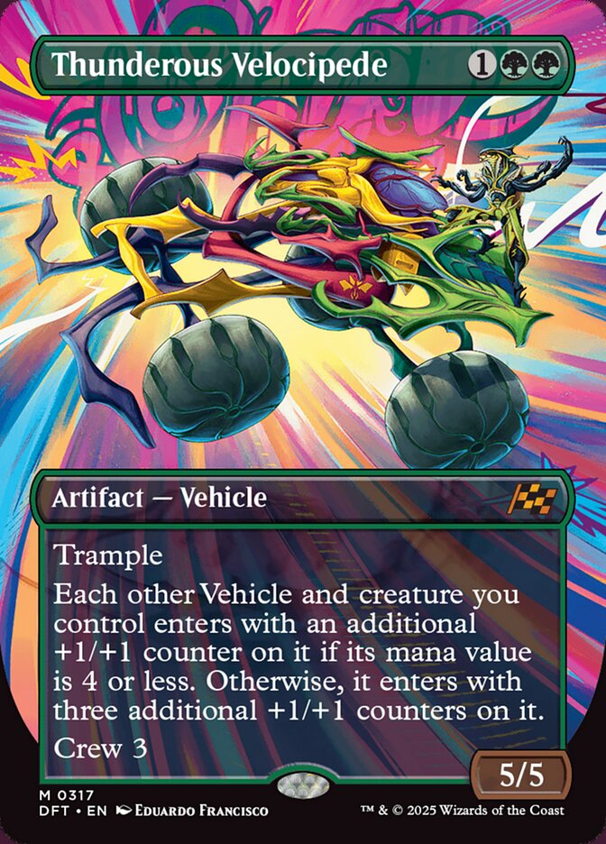 Thunderous Velocipede (317) - Aetherdrift (DFT)