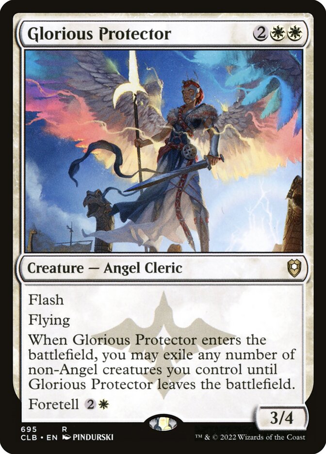 Glorious Protector (695) - Commander Legends: Battle for Baldur's Gate (CLB)