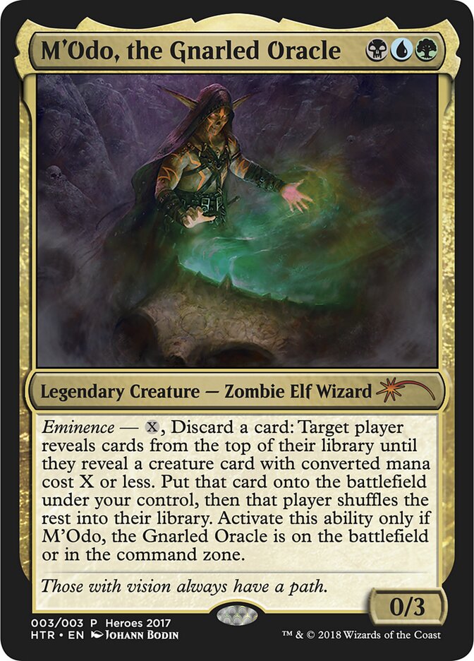 M'Odo, the Gnarled Oracle (3) - 2017 Heroes of the Realm (PH17)