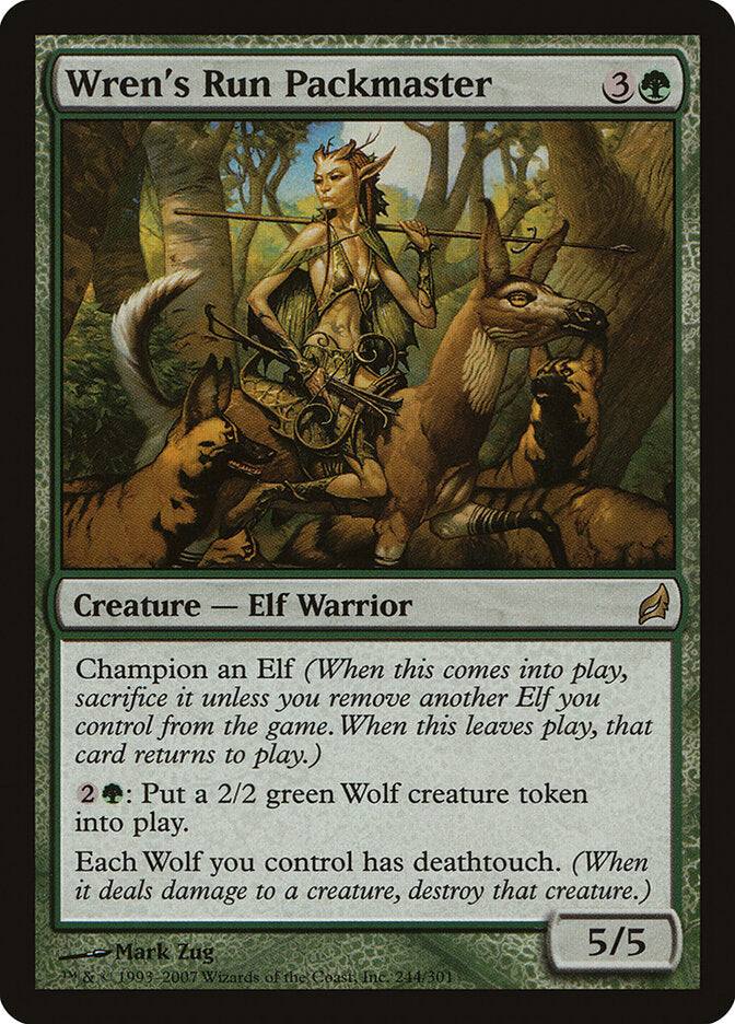 Wren's Run Packmaster (244) - Lorwyn (LRW)