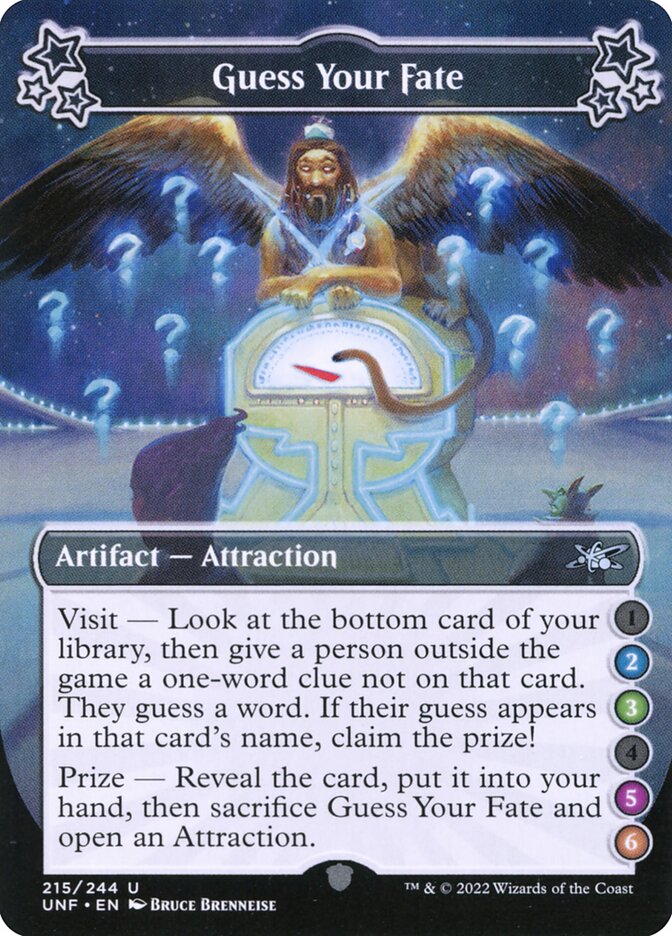 Guess Your Fate (215b) - Unfinity (UNF)