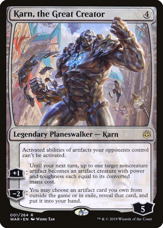 Karn, the Great Creator (1) - War of the Spark (WAR)