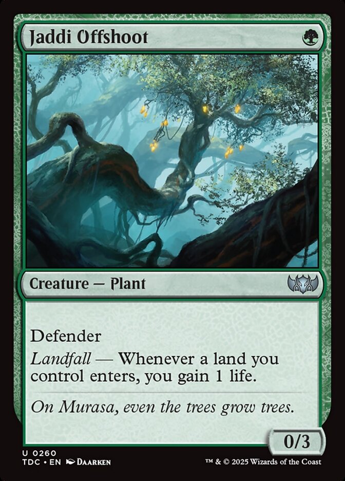Jaddi Offshoot (260) - Tarkir: Dragonstorm Commander (TDC)