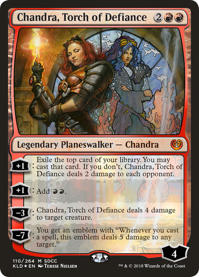 Chandra, Torch of Defiance (110) - San Diego Comic-Con 2018 (PS18)