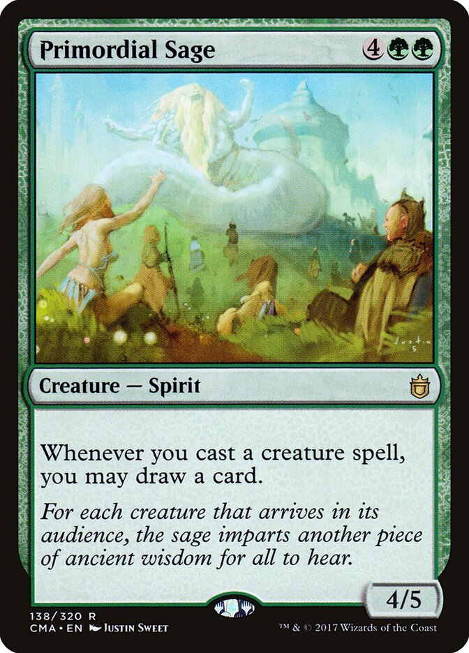 Primordial Sage (138) - Commander Anthology (CMA)