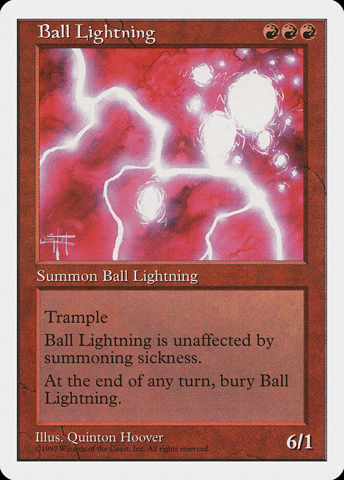 Ball Lightning (210) - Fifth Edition (5ED)