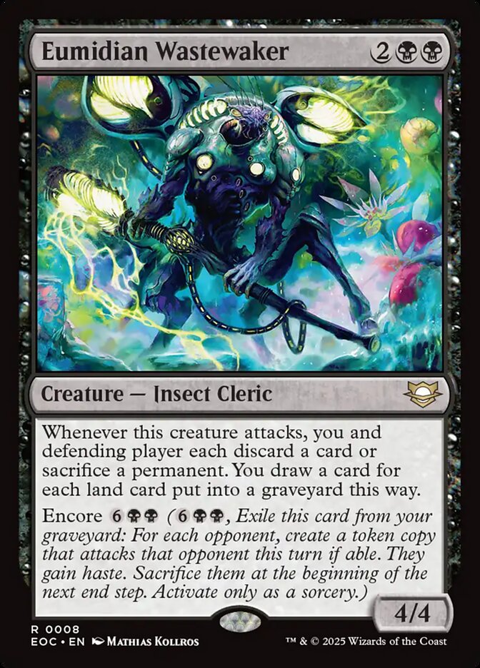 Eumidian Wastewaker (8) - Edge of Eternities Commander (EOC)