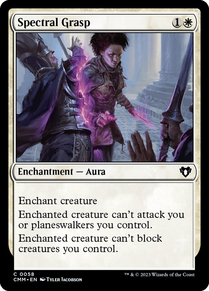 Spectral Grasp (58) - Commander Masters (CMM)