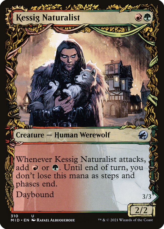 Kessig Naturalist // Lord of the Ulvenwald (310) - Innistrad: Midnight Hunt (MID)