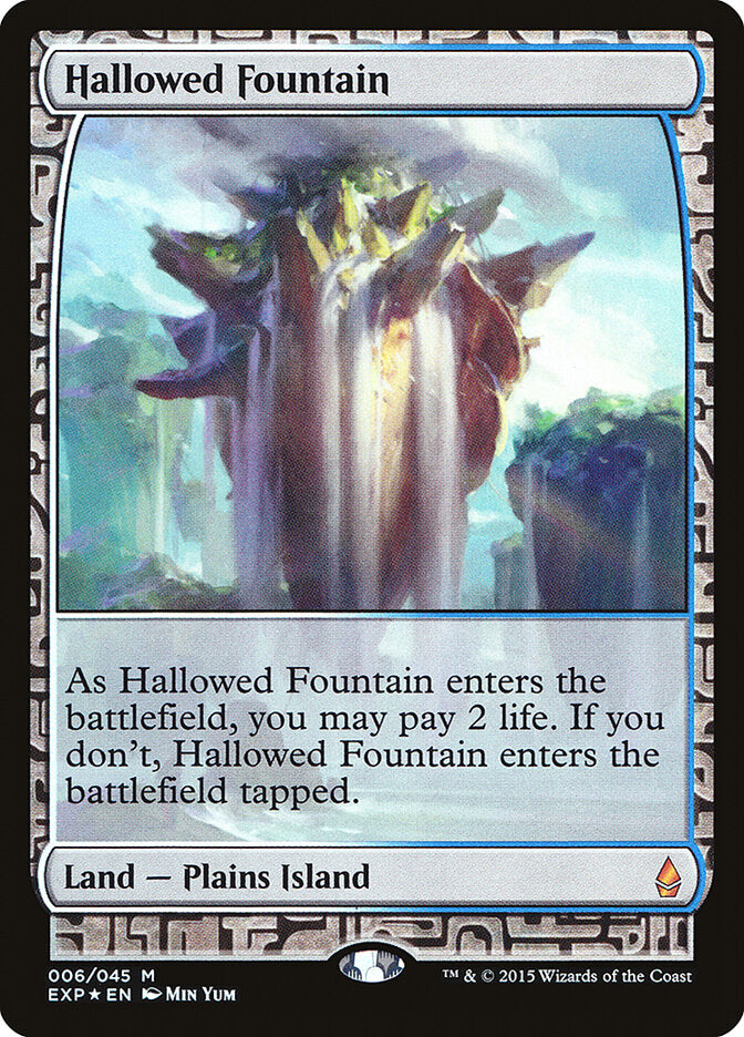 Hallowed Fountain (6) - Zendikar Expeditions (EXP)