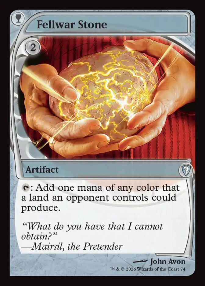 Fellwar Stone (74) - Mystery Booster Commander Edition (MBC)