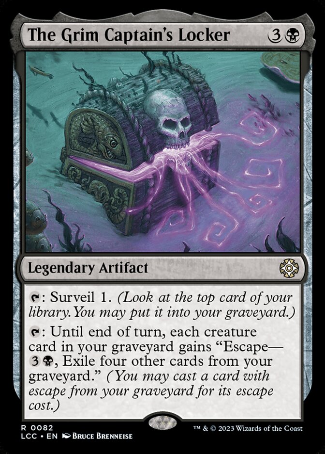 The Grim Captain's Locker (82) - The Lost Caverns of Ixalan Commander (LCC)