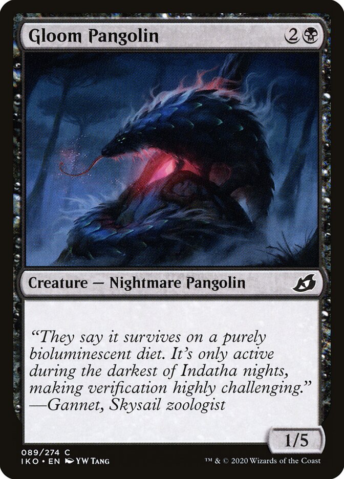 Gloom Pangolin (89) - Ikoria: Lair of Behemoths (IKO)