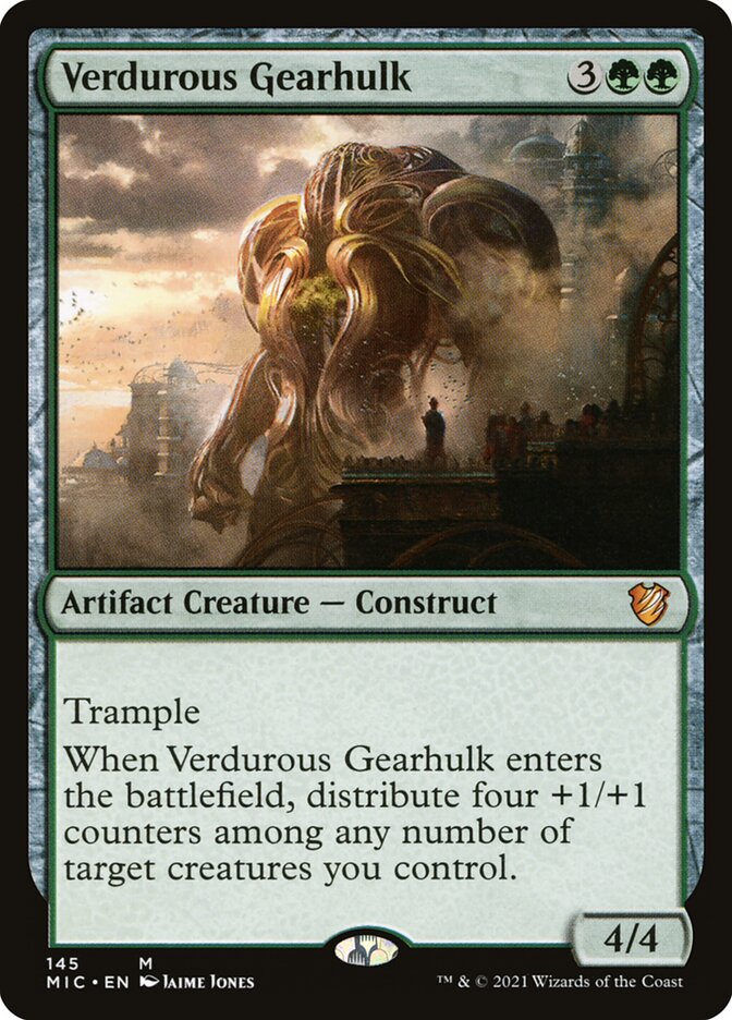 Verdurous Gearhulk (145) - Midnight Hunt Commander (MIC)