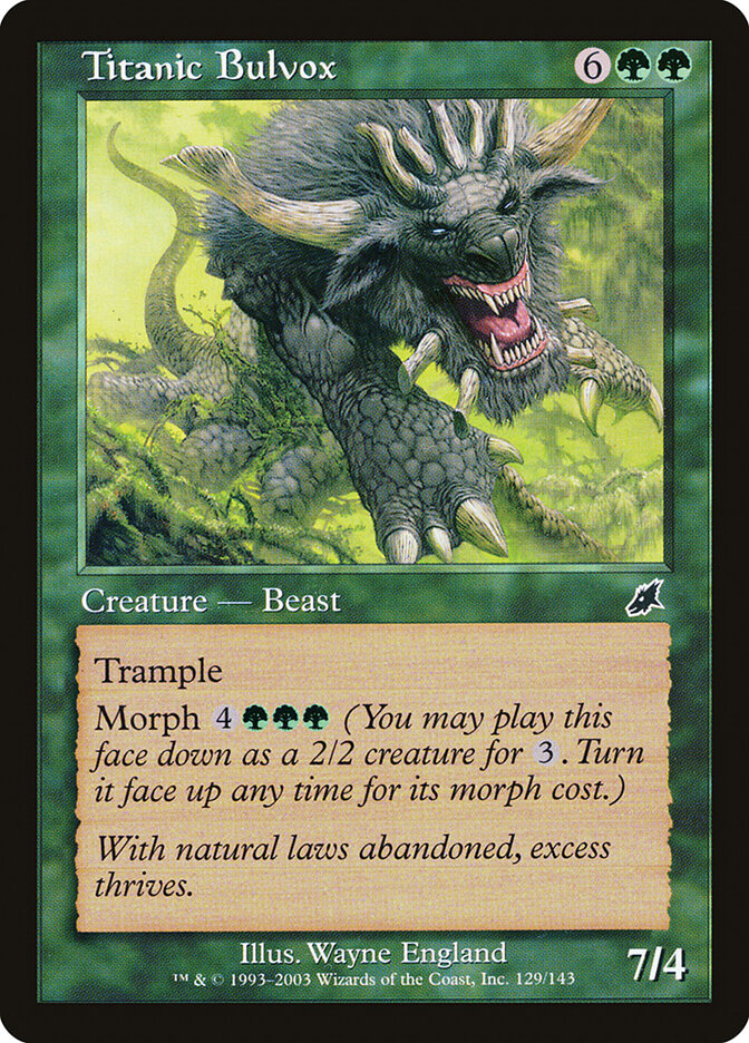 Titanic Bulvox (129) - Scourge (SCG)