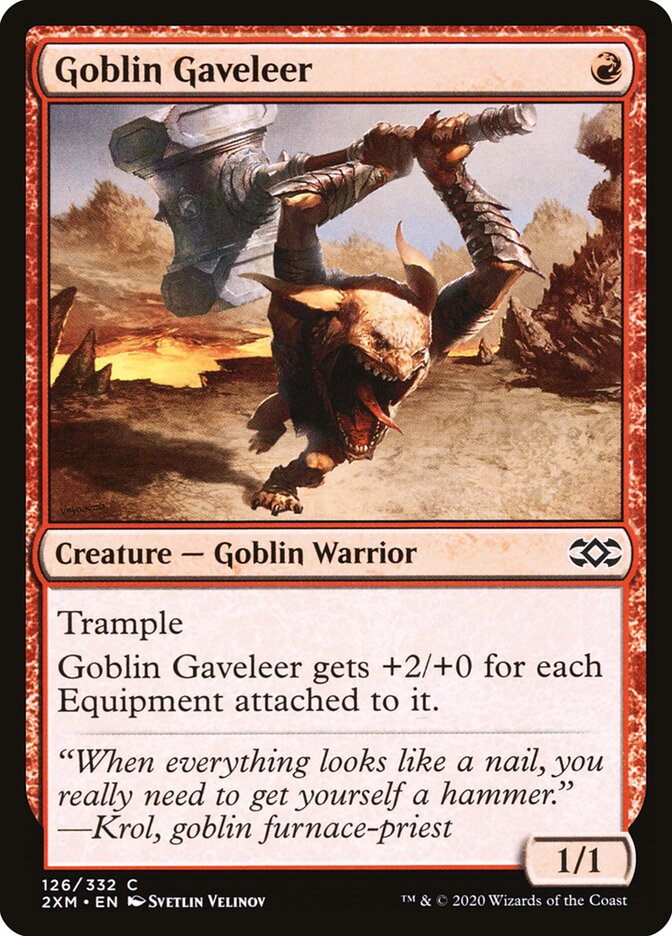 Goblin Gaveleer (126) - Double Masters (2XM)