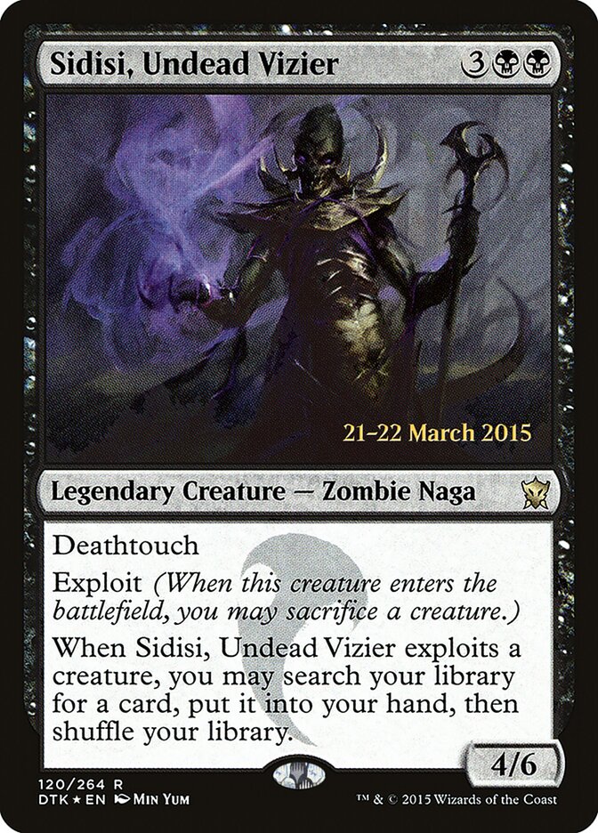 Sidisi, Undead Vizier (120s) - Dragons of Tarkir Promos (PDTK)