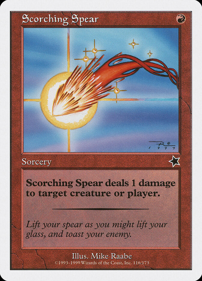 Scorching Spear (116) - Starter 1999 (S99)