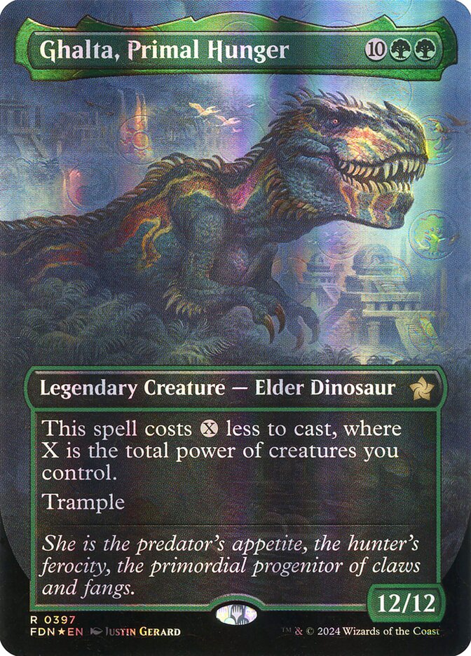 Ghalta, Primal Hunger (397) - Foundations (FDN)
