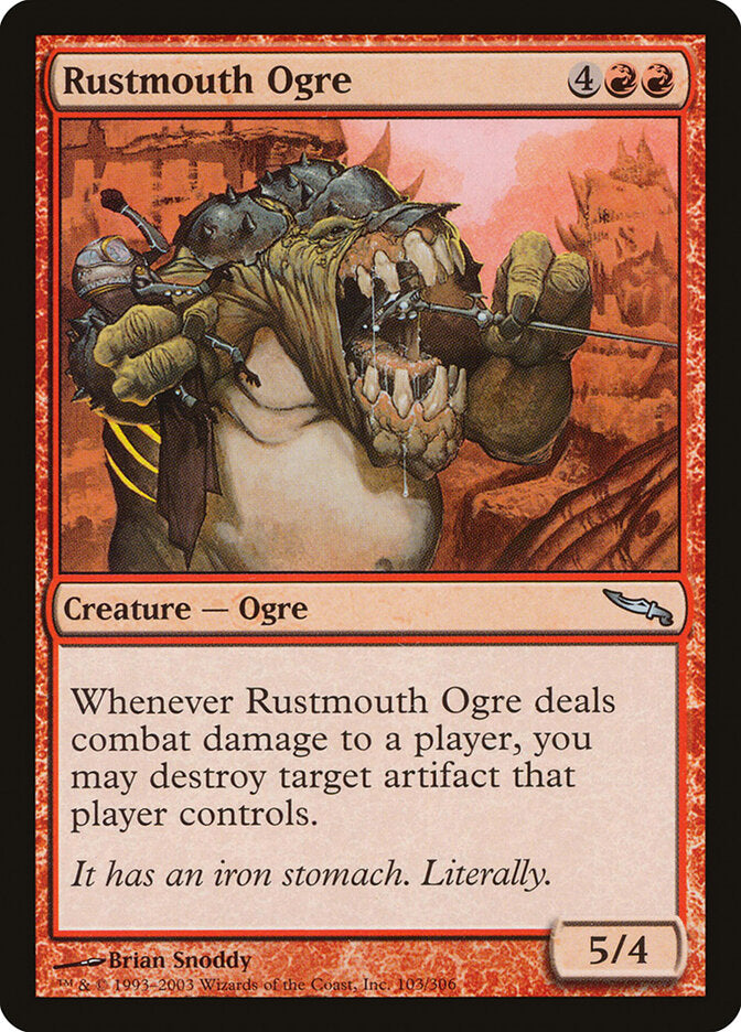 Rustmouth Ogre (103) - Mirrodin (MRD)