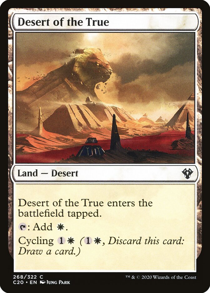 Desert of the True (268) - Commander 2020 (C20)