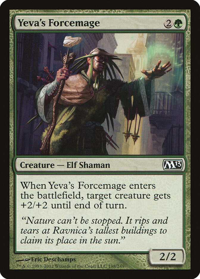 Yeva's Forcemage (198) - Magic 2013 (M13)