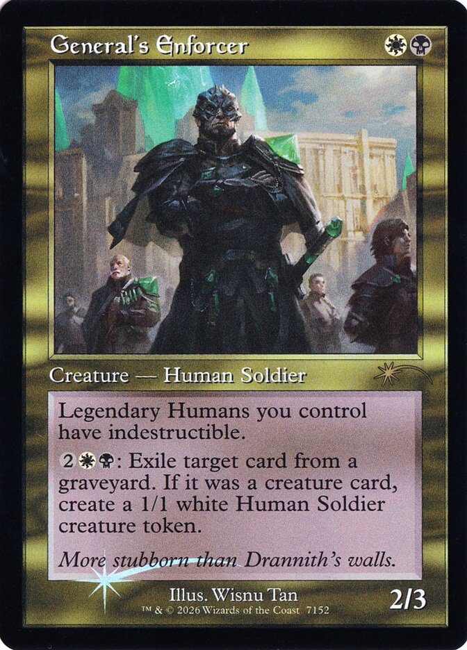 General's Enforcer (7152) - Secret Lair Drop (SLD)