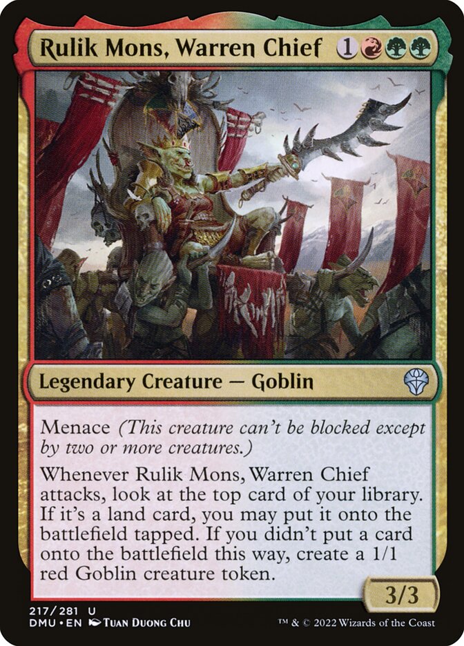 Rulik Mons, Warren Chief (217) - Dominaria United (DMU)
