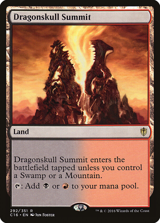 Dragonskull Summit (292) - Commander 2016 (C16)